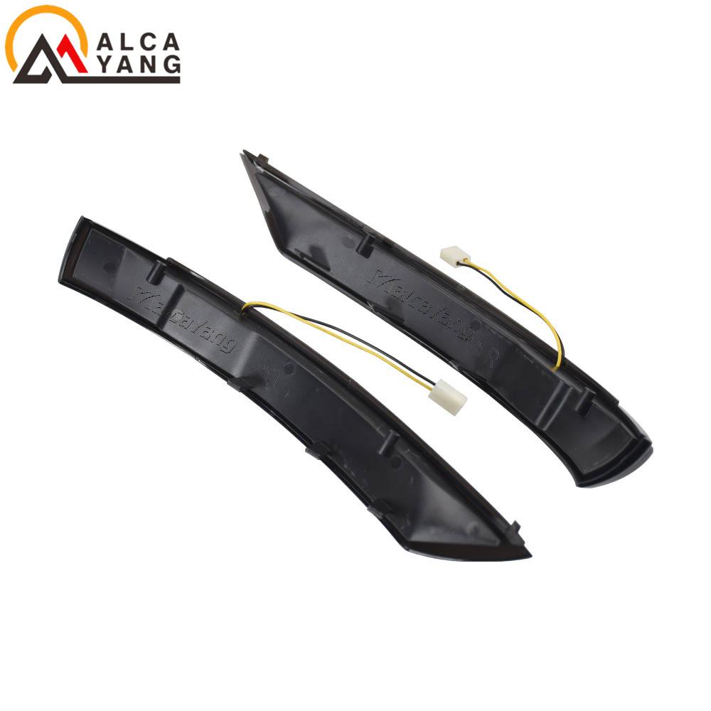 For VW Volkswagen Touareg I MK1 7L Facelift 2007 2008 2009 2010 Car LED Dynamic Indicator Turn Signal Light Blinker Mirror Lamp