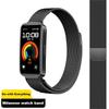 Магнитный металлический миланский ремешок для умного браслета Huawei band 10, браслет для Huawei band10 9 8 NFC, аксессуары для ремешка с корпусом