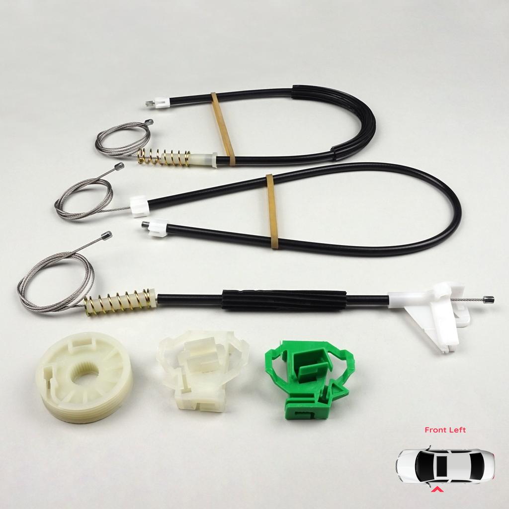 EWR640 Комплект для ремонта стеклоподъемника Передняя левая дверь для Seat Ibiza MK2 6K1 1993-2002 4/5 дверей 6K4837401P