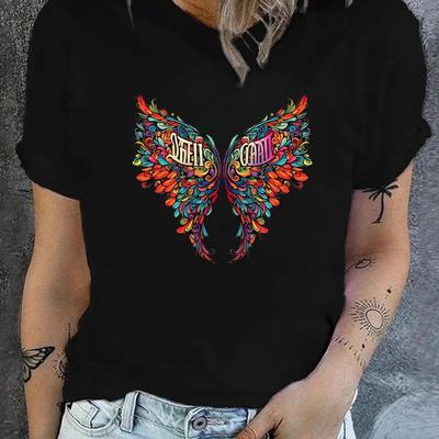 Базовая женская футболка с круглым вырезом, дышащая и удобная, повседневный топ на все случаи жизни