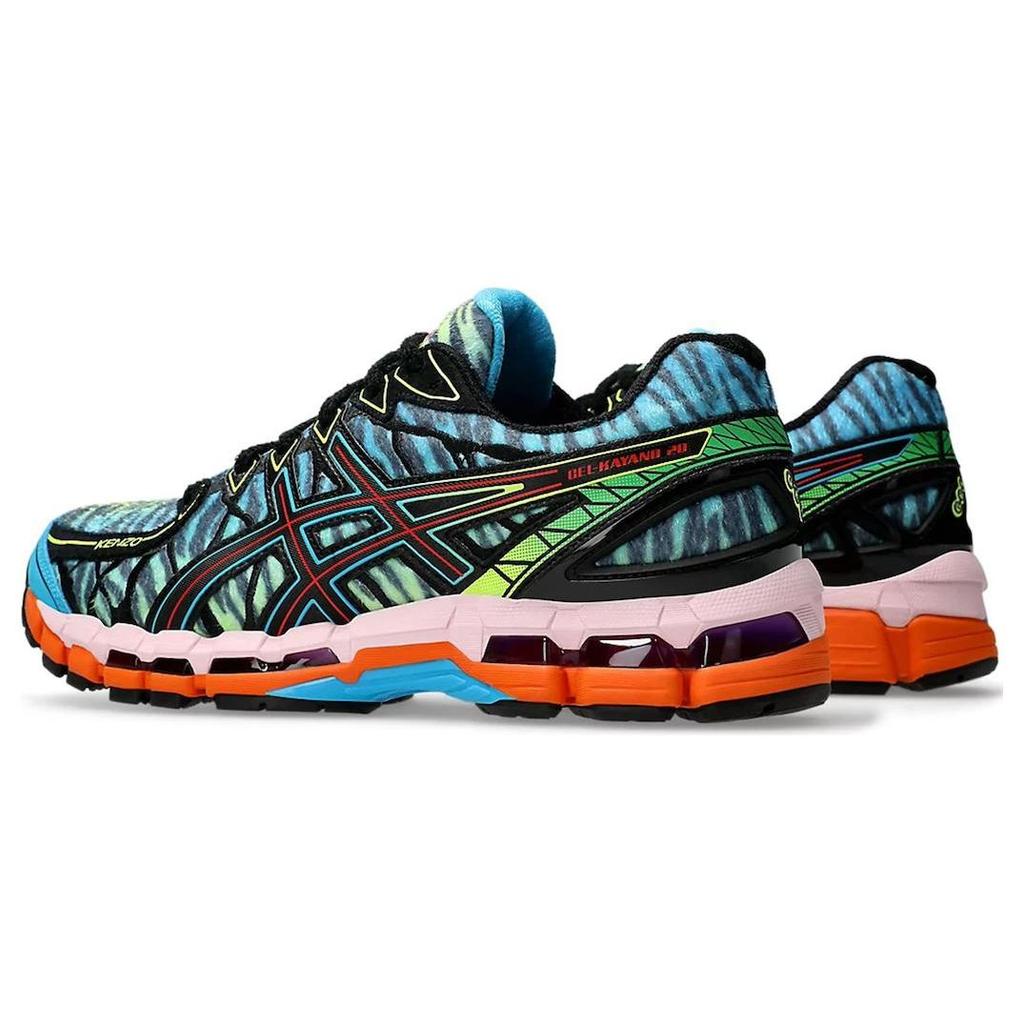 Kenzo x ASICS Gel Kayano 20 Cyan Zebra Мужские Кроссовки Синие 1201B032-400