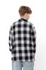 Kids Warm Unisex Plaid Shirt with Brushed Fleece Lining, Demi-season 6417-090-1 HC