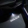 1/2PCS For Hilux Truck OFF-Road Mountain GR Car Door Welcome Lights Laser Projector Logo Wireless Sensing Accessories