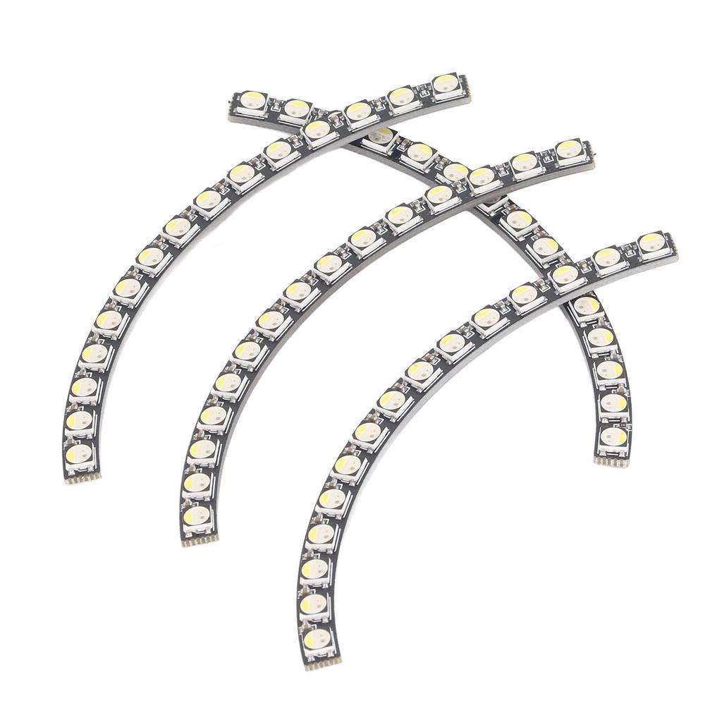 60-битный светодиодный кольцевой светильник полноцветный индивидуально адресуемый SK6812 чип RGB модуль лампы с драйверами