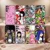Чехол для телефона T-Tokidoki A-Art B-Bright Мультяшный Мягкий Черный для Samsung S26,S25,24,23,22,30,21,10,9,Ultra,Plus,Lite,FE