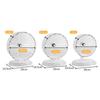 Hamster Running Sport Transparent Widened Running Wheel Support Toy Small Pet Roller Bearing  Silent Running Wheel