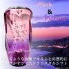 tonra Crystal Shift Knob Shift knob Universal Adapter M8 M10 M12 45x100mm 190g MT AT Car Twist Pink x Purple