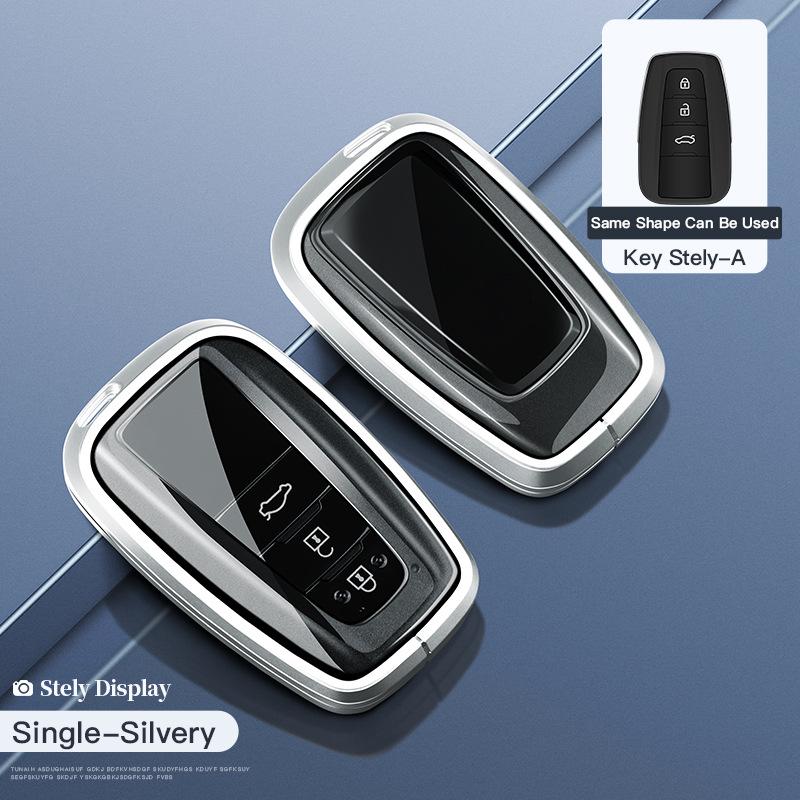 Футляр для ключа Toyota: Подходит для Highlander, Camry, Crown, Corolla, Prado, Reiz