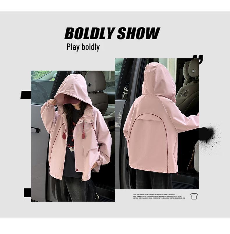 Трендовая ветровка для девочек 2025 - Стильная осенне-зимняя верхняя одежда для учениц средней школы