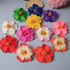 Vibrant Hawaiian Hibiscus Flower Hair Clips Colorful Artificial Floral Accessories for Beach Vacations, Travel, and Casual Attire