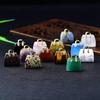 Подвеска из натурального кристалла в форме сумочки, креативная DIY подвеска для ожерелья, браслет/ожерелье