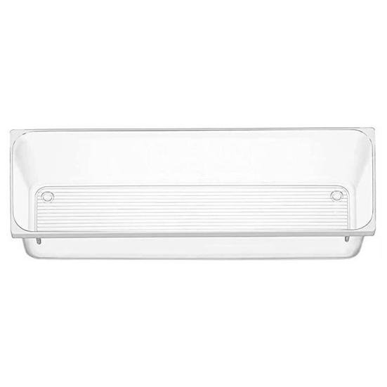 16 шт., прозрачные пластиковые ящики для хранения, штабелируемые ящики, противоскользящие разделители, органайзеры для ванной комнаты