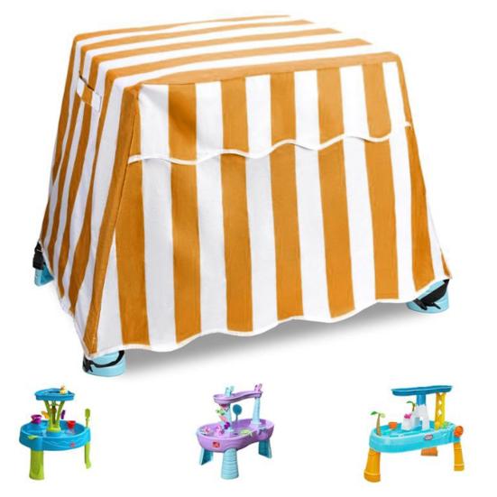 Waterproof Protective Cover for Outdoor Kid Toys Dustproof Thick Rainproof Anti-UV Full Protection Kids Water Table Cover