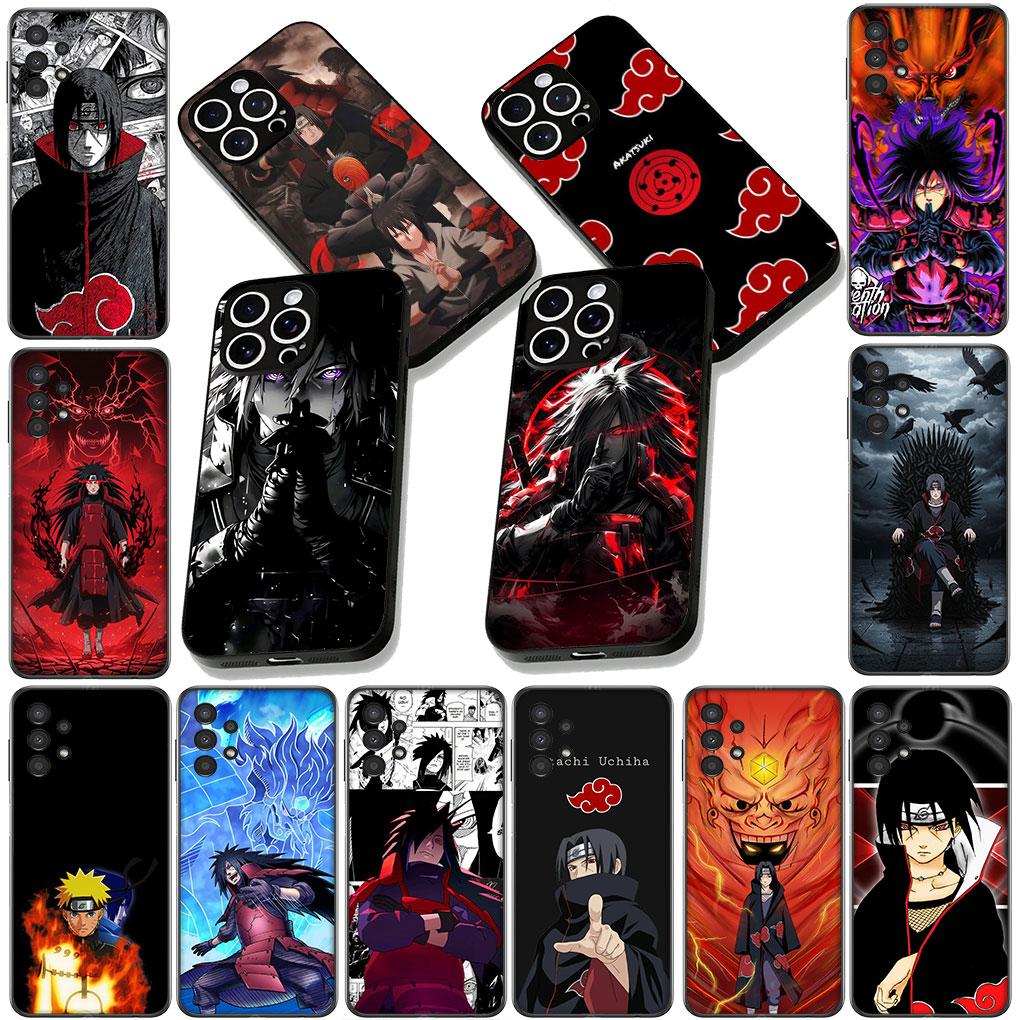 Cover for Apple iPhone 17 16 14 15 Pro Max Plus 15+ 16E XR ProMax Air + Phone Case Itachi Akatsuki Sasuke Uchiha Madaras Narutos