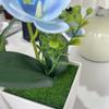 Phalaenopsis Artificial Faux Plants Multi-Bloom Bonsai  Living Room Ornaments