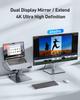 Подставка для ноутбука BENFEI, док-станция 7-в-1 USB-C, HDMI 4K@60Hz, SD x 1, Micro SD x 1, Power Delivery 100W, 10 Гбит/с, USB-C 3.2 x 1, USB-A 3.2 x 2, Совместим