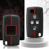 Peugeot 207 307 308 407 607 807 uchun Silikon Avtomobil Kaliti G'ilofi Himoya Qopqog'i Citroen C2 C3 C4 C5 C6 uchun