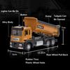 1:32 High Altitude Operation Lifting Car Dump Truck Toy Model Sound Light Pull Back Engineering Vehicles Kids Birthday Gifts