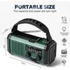 10000mah Crankshaft Radio, Emergency Radio, Solar Radio, Noaa/AM/FM Weather Radio, USB Type-C charge