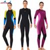 3mm Fullsuit Wetsuit Men Women Chloroprene Neoprene Dive Suit With Thermal Lining Snorkeling Surfing Swimming