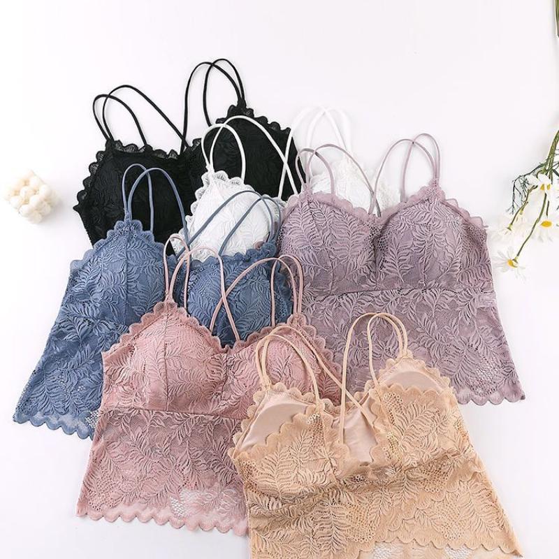 Сексуальный женский кружевной жилет без рукавов, бюстгальтер с вырезами, с подкладкой, топы, нижнее белье, женский бралетт