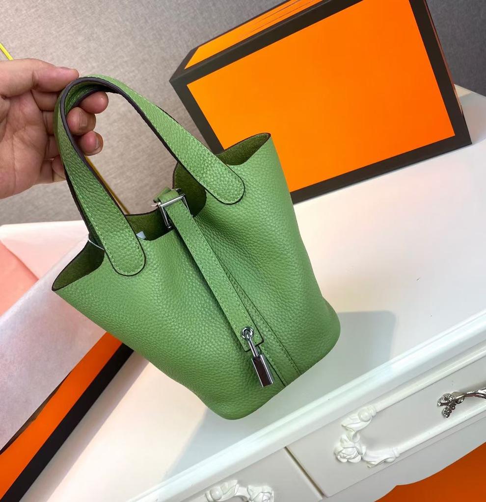 Высококачественная полуручная плетеная сумка-корзина из растительных волокон togo первый слой коровья кожа commuter bag натуральная кожа портативная сумка-ведро женская 18 см