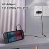 60 Вт AC-адаптер питания с кабелем USB C для аксессуаров Nintendo Switch2 Настенное зарядное устройство Тип C Зарядное устройство для Switch/OLED