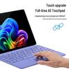 Цветная Bluetooth-клавиатура с подсветкой для Surface Pro 12 с защитным чехлом