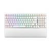 Беспроводная игровая клавиатура ASUS ROG Strix Scope II 96 RX с белой раскладкой, оптическим переключателем клавиш, беспроводным USB-подключением, Bluetooth, многофункциональным управлением, тихим управлением