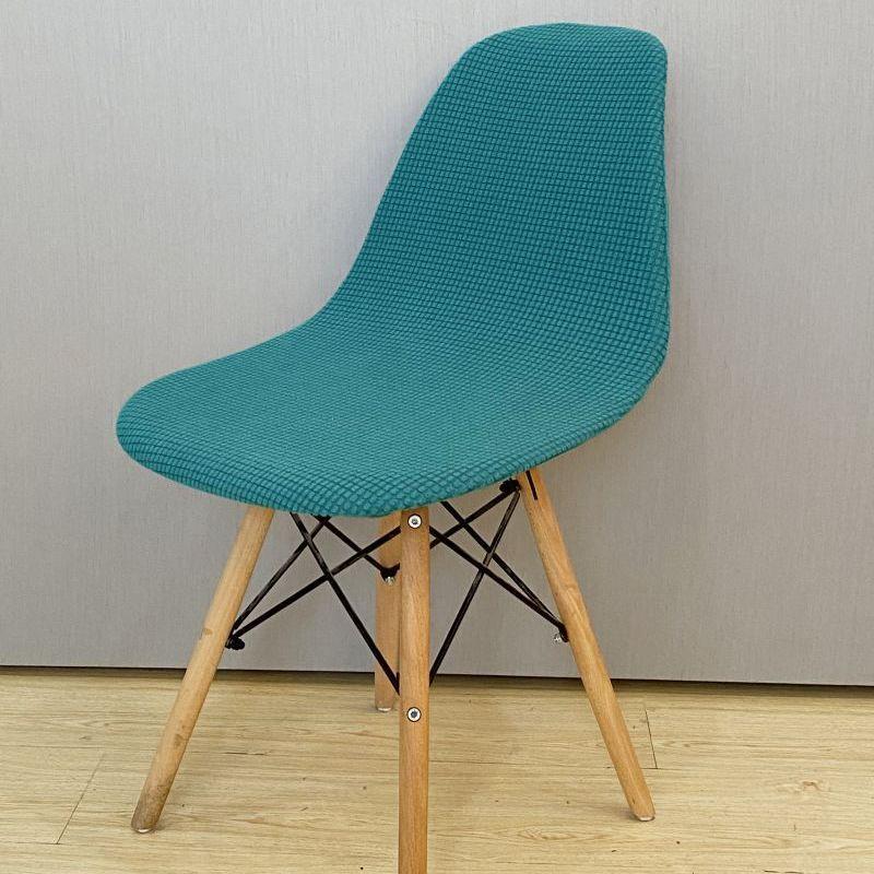 Эластичный чехол на сиденье стула Eames Высококачественный чехол для ресторанного стула Эластичный съемный чехол для стула Eames