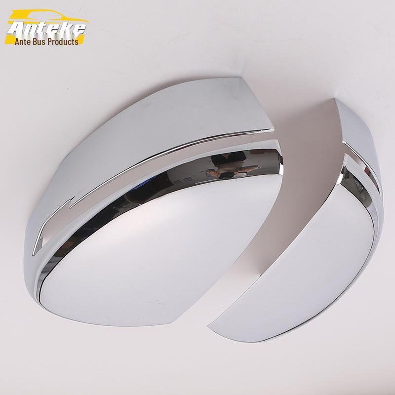 Хромированная накладка на зеркало заднего вида для Qashqai 2016 - Декоративная накладка с блестками