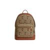 Рюкзак унисекс X Disney Collaboration Classic Monogram с принтом Микки, на молнии, из ткани и кожи, большой, цвет хаки-коричневый CL950-B4KM