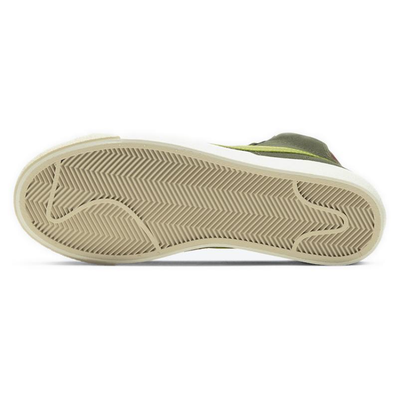 Nike Женские кроссовки Blazer Mid 77 Olive Snakeskin Обувь для скейтбординга CZ0462-200