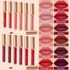 Сексуальная и стойкая матовая жидкая помада Стойкая Не отпечатывается Нюдовые и темные оттенки 12 цветов Водостойкий блеск для губ Женская красота