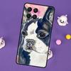 Чехол для телефона Samsung Galaxy M54 M14 M34 M33 M13 M23 M53 M15 M55 M31 M51 M20 M30s M32 M52 с изображением собаки Бостон-терьер