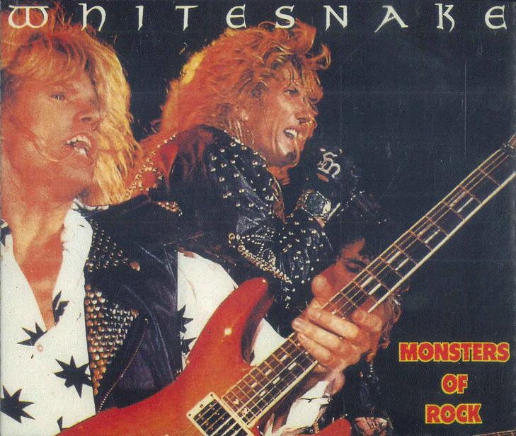 CD WHITESNAKE Monsters Of Rock WS8181WS8182 Без лейбла Италия Рок Б/у