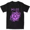 Him Band Ville Valo Heartagram Любовь Металл Футболка Летний Уличный Стиль Футболки Модная Футболка для Унисекс Женщин Футболки с Коротким Рукавом
