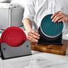 Подставка для кружек Нескользящая Изоляция против ожогов Износостойкая Легко устойчива к выцветанию в чистке при нагревании Пищевая круглая форма