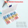 120 шт./кор. термоусадочная трубка, водонепроницаемая, ассорти, уплотнительная муфта, соединители для проводов, термоусадочная трубка