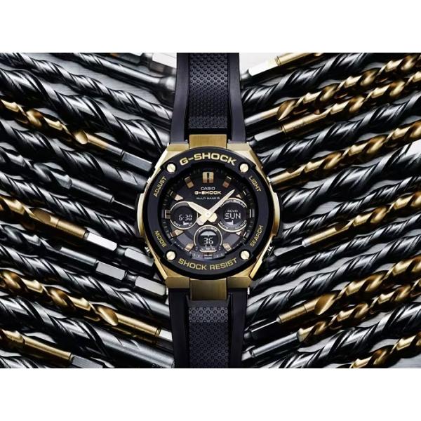 Casio Мужские часы G-Shock среднего размера GST-W300G-1A9JF