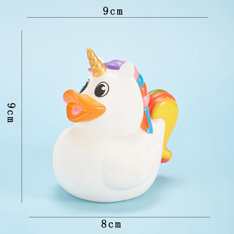 Little Rubber Soft Yellow Duck Swimming Toy Decoration Kids Gift Cute Cartoon