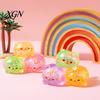 Stress Sugar Ball 1/2/3Pcs Mini Cat Squeeze Toy Relief Clear Glitter Kitten TPR Sensory Decompression Fidget Party Favors