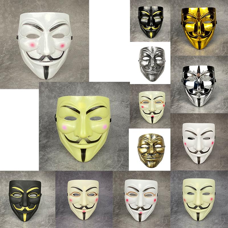 Маска хакера Vendetta Анонимный Рождественский Подарок для Взрослых Детей Кинотематика