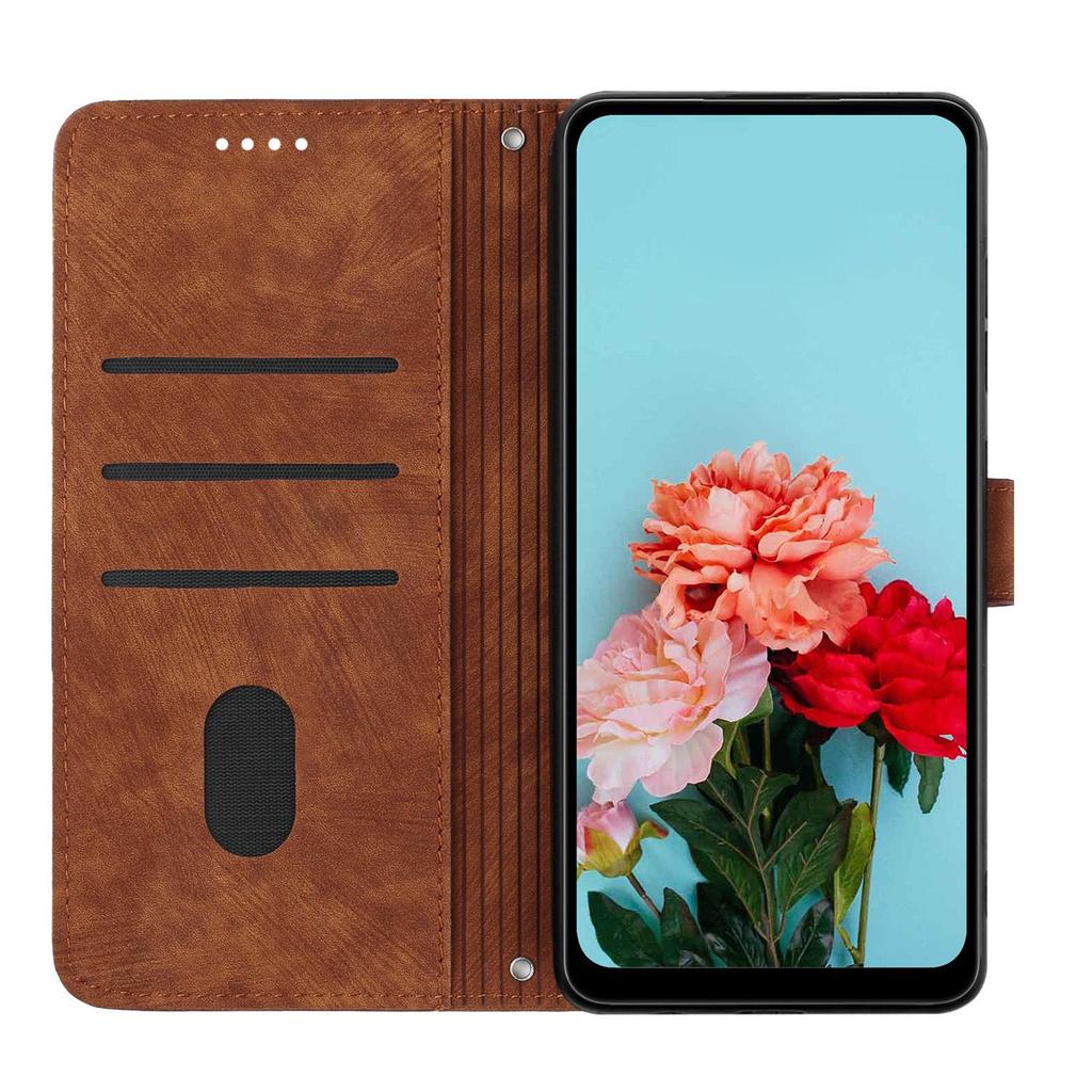 Кожаный чехол-бумажник с откидной крышкой и слотом для карт для Nothing Phone 4a Pro