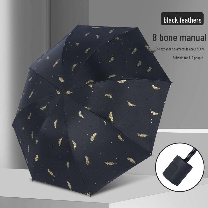 Корейский автоматический складной зонт двойного назначения для студенток — защита от солнца и дождя, устойчивость к УФ-излучению, большой размер.