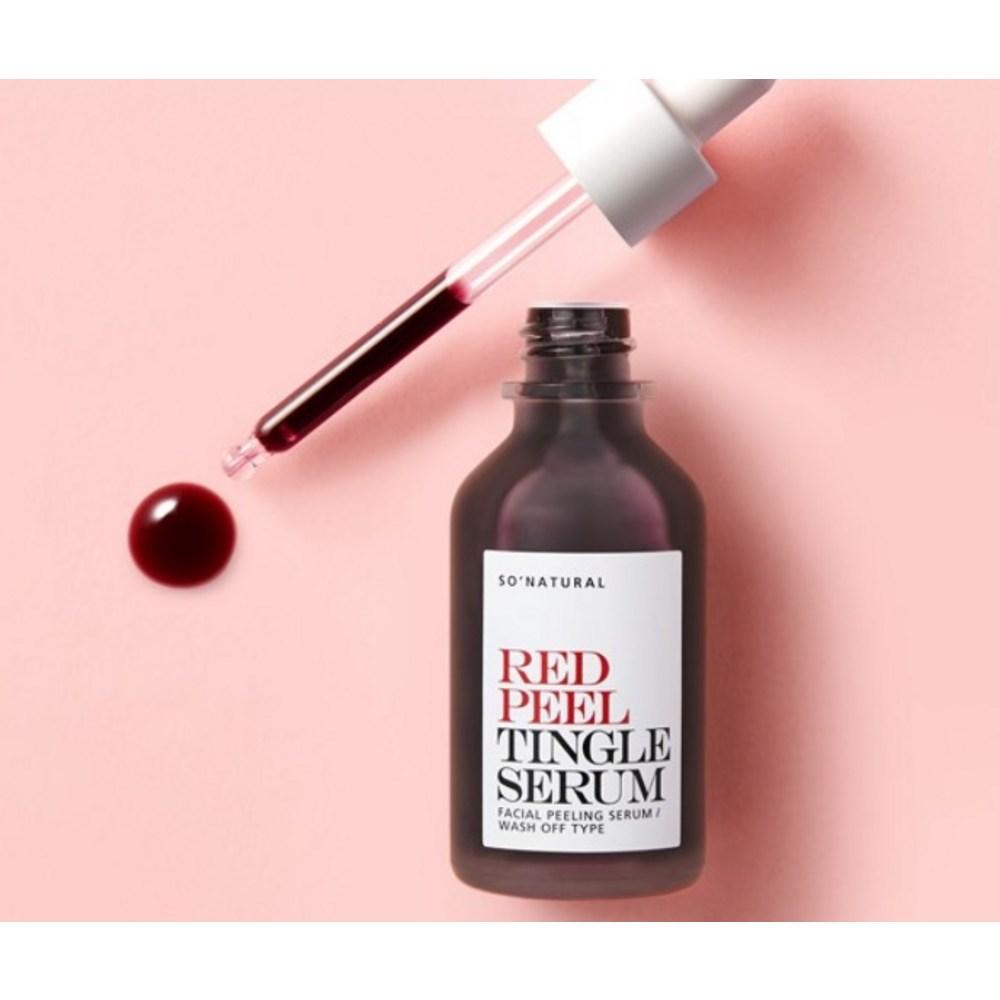 SO NATURAL Red Peel Tingle Serum, 35 мл, 2 шт.