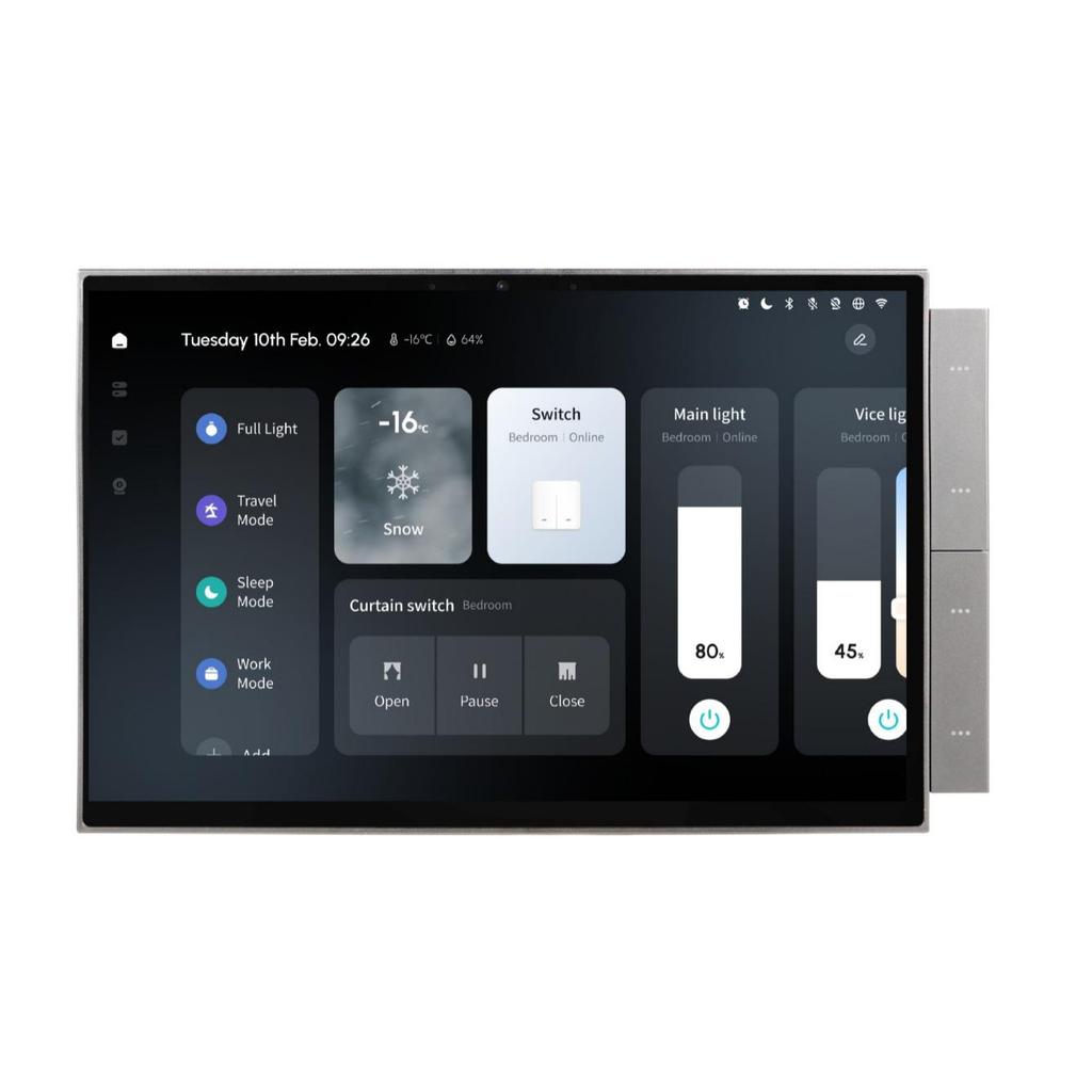 Tuya 10.1" Touchscreen Control Panel with Built-in Alexa