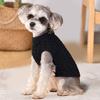 Дизайн с лацканами, удобный теплый зимний свитер для собак, кошек, жилет, модная одежда для домашних животных