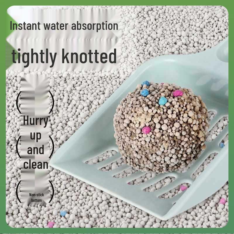 Бентонитовый дезодорирующий кошачий наполнитель, мало пыли, 40 цзинь, большой мешок, минеральный песок, 20 цзинь