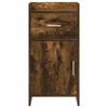 Sideboard Smoked Oak 40 x 36 x 80 cm Engineered Wood